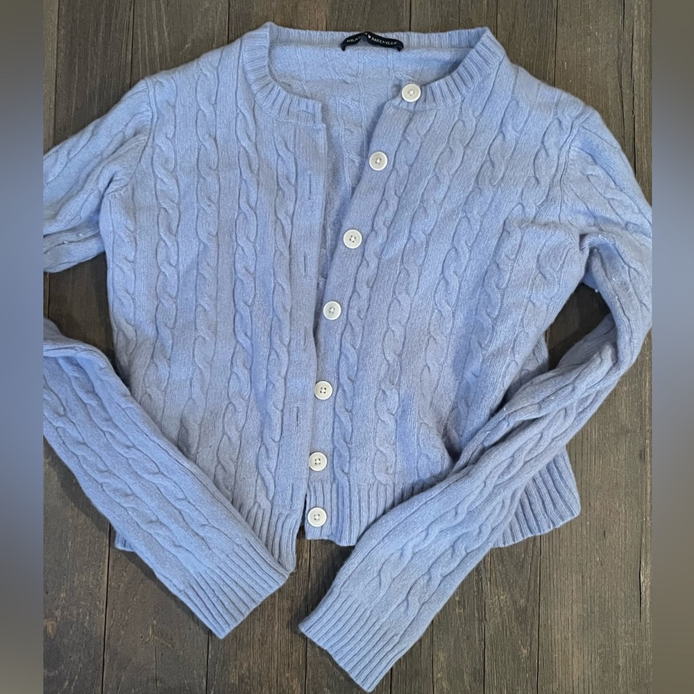 WINTER WEATHER ☃️ Brandy Melville Baby Blue Olsen Sweater